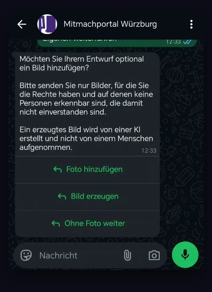 Foto oder KI-Bild, mit Hinweis auf Bildrechte