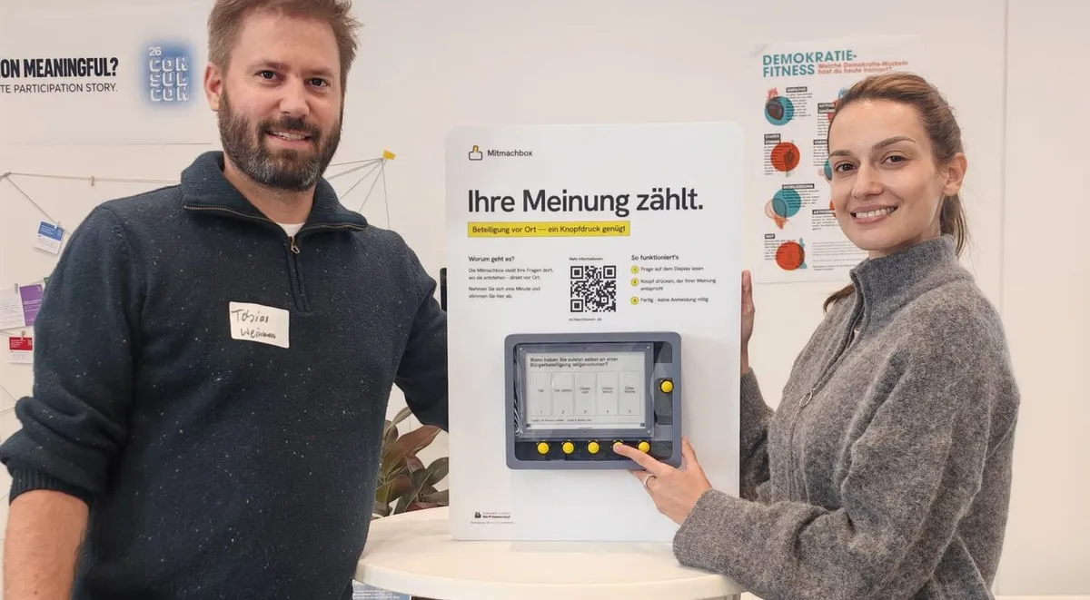 Wer am Marktplatz steht, füllt kein Formular aus