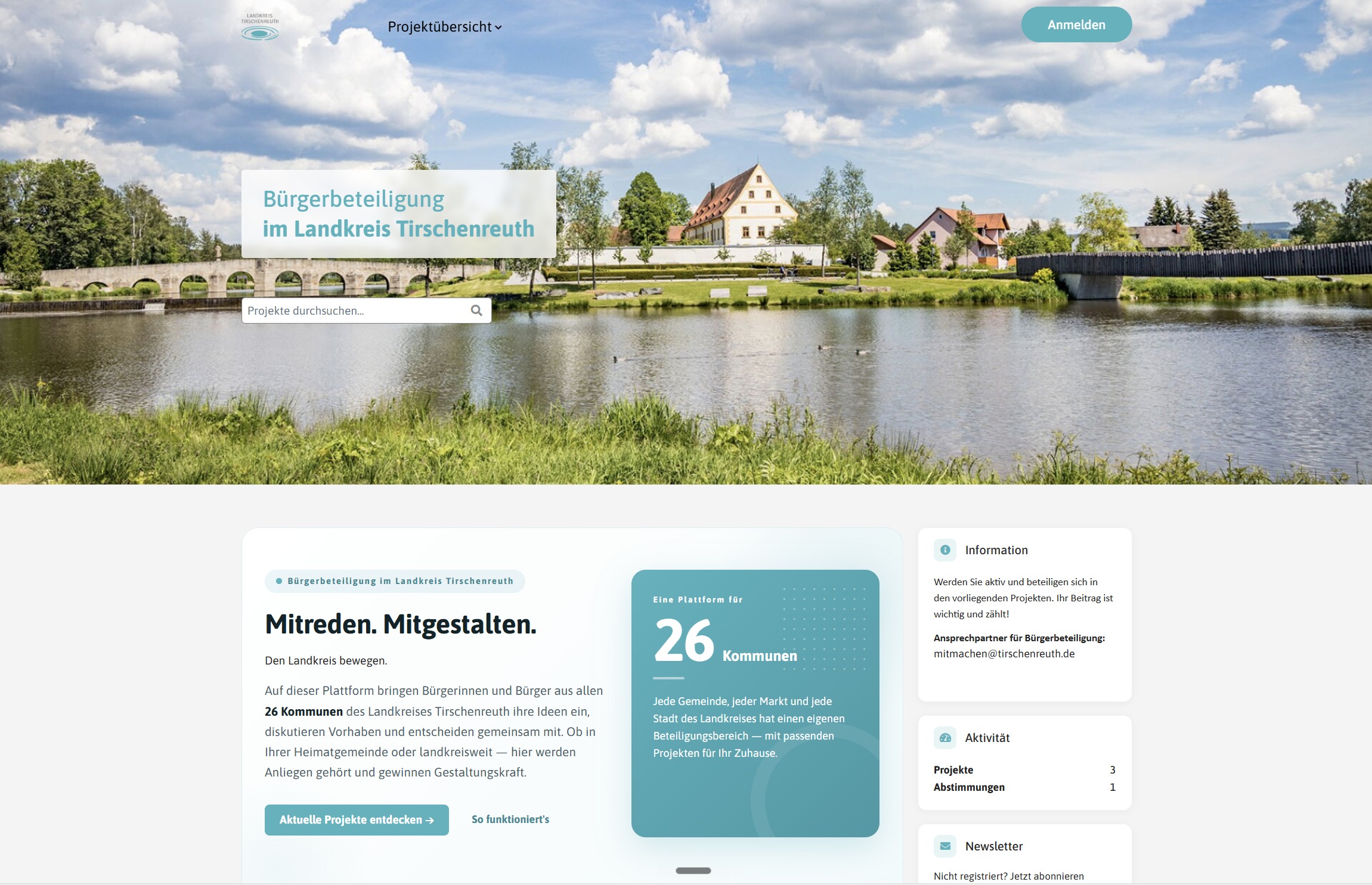 26 Gemeinden, eine Plattform: Wie Landkreis Tirschenreuth digitale Bürgerbeteiligung zur Kreissache macht